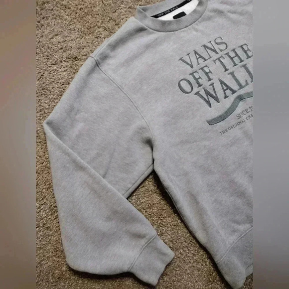 Vans Gray Crewneck pullover sweatshirt - Picture 8 of 10
